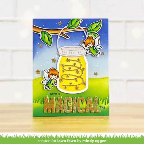 Lawn Fawn - Lawn Cuts - Build-A-Drink Mason Jar Add-On: Lantern Dies