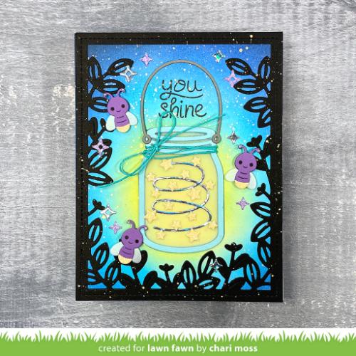 Lawn Fawn - Lawn Cuts - Build-A-Drink Mason Jar Add-On: Lantern Dies