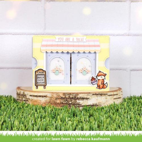 Lawn Fawn - Lawn Cuts - Ta-Da! Diorama! Shop Add-On Dies