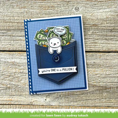 Lawn Fawn - Lawn Cuts - Money Pocket Dies