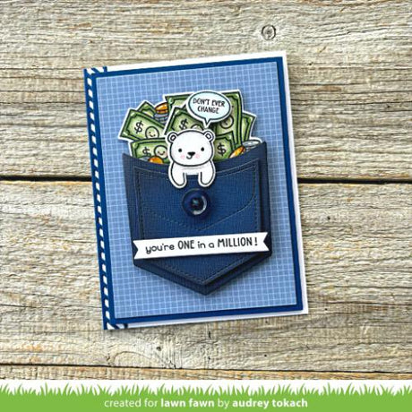 Lawn Fawn - Lawn Cuts - Money Pocket Dies