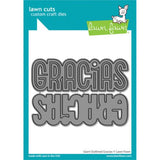 Lawn Fawn - Lawn Cuts - Giant Outlined Gracias Dies