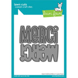 Lawn Fawn - Lawn Cuts - Giant Outlined Merci Dies