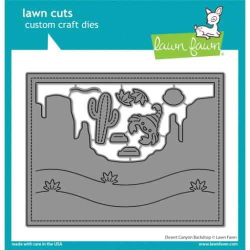 Lawn Fawn - Lawn Cuts - Desert Canyon Backdrop Dies