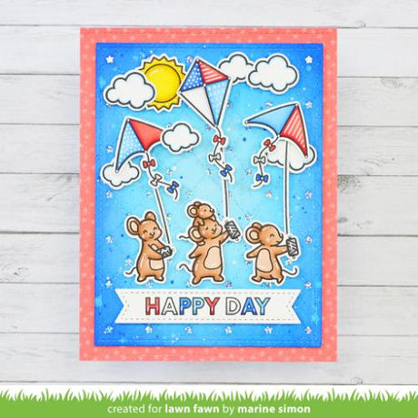 Lawn Fawn - Lawn Cuts - Quilted Star Backdrop Die