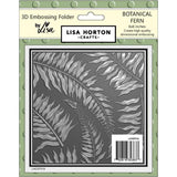 Lisa Horton - Botanical Fern 6x6 3D Embossing Folder