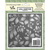 Lisa Horton Budding Bloom 6x6 3D Embossing Folder