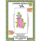 Lisa Horton Crafts Climbing Rose Slimline Layering Stencils¬†