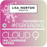 Lisa Horton Crafts Pink Champagne Shimmer Interference Ink