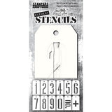 Tim Holtz Element Stencils 12/Pkg Mechanical