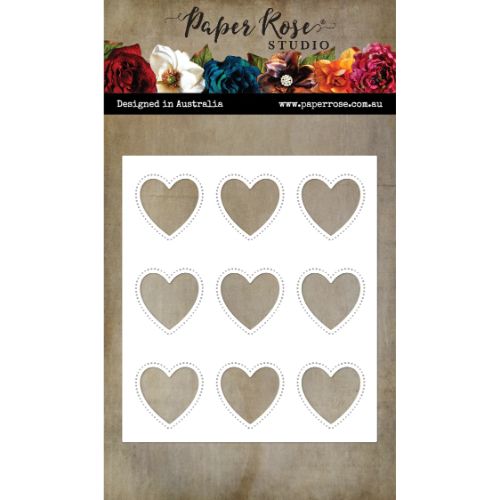 Paper Rose Studio - Heart Window Coverplate Metal Cutting Die