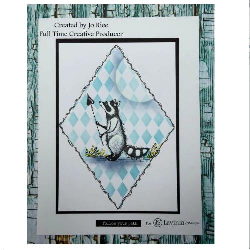 Lavinia Stamps - Diamond Chequerboard - Lavinia Stencils