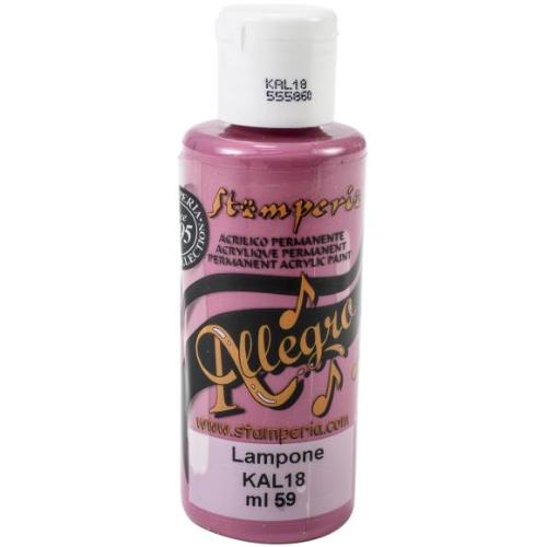 Stamperia Allegro Paint 59ml Raspberry KAL18