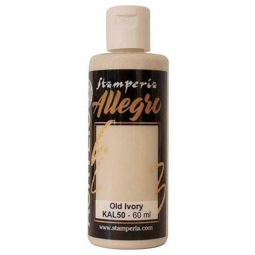 Stamperia Allegro Paint 60 ml Old Ivory KAL50