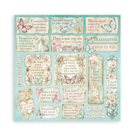 Stamperia Wonderland 12x12 Inch Paper Pack (SBBL38) - Postage as per Actual