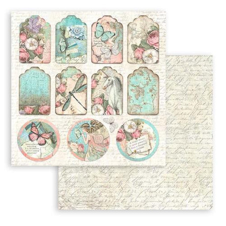 Stamperia Wonderland 12x12 Inch Paper Pack (SBBL38) - Postage as per Actual