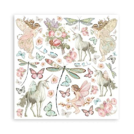 Stamperia Wonderland 12x12 Inch Paper Pack (SBBL38) - Postage as per Actual