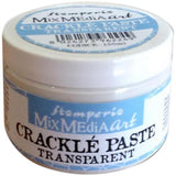 Stamperia Crackle Paste 150ml-Transparent