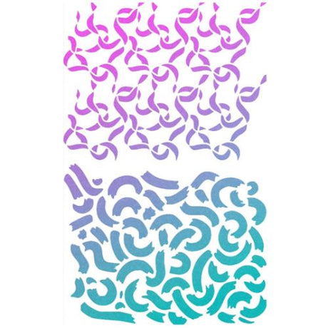 Ciao Bella - Stencil - MS027 Ribbons