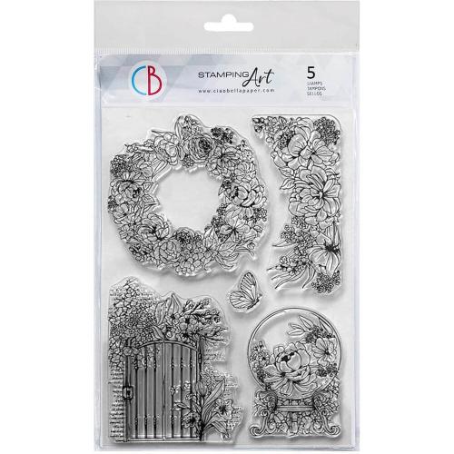 Ciao Bella Artemis 6x8 Inch Clear Stamps The secret garden (PS8076)