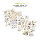 Ciao Bella Afternoon Tea A4 Junk Journal Ephemera Book (32pcs) (CBB020)