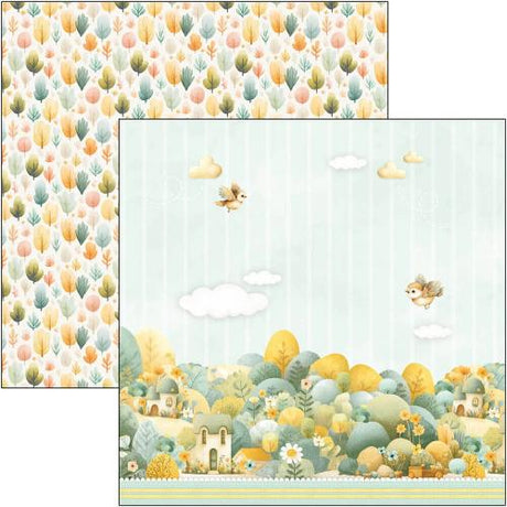 Ciao Bella Lunibloom 12x12 Inch Patterns Pad (8pcs) (CBT093) - Postage as per Actual