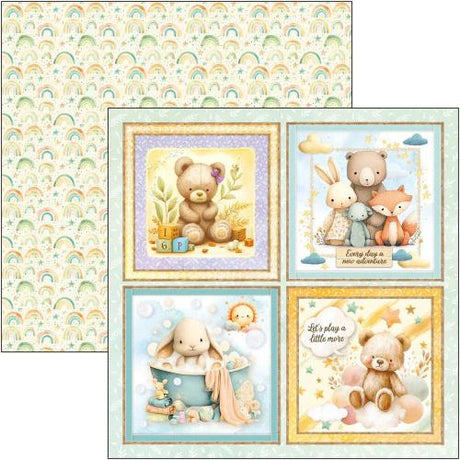 Ciao Bella Lunibloom 12x12 Inch Patterns Pad (8pcs) (CBT093) - Postage as per Actual