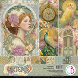 Ciao Bella Artemis 12x12 Inch Paper Pad (12pcs) (CBPM094) - Postage as per Actual
