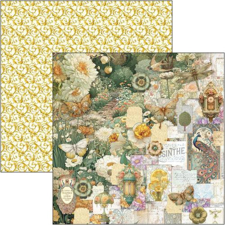 Ciao Bella Artemis 12x12 Inch Paper Pad (12pcs) (CBPM094) - Postage as per Actual