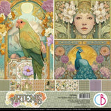 Ciao Bella Artemis 12x12 Inch Patterns Pad (8pcs) (CBT094) - Postage as per Actual