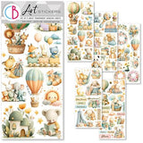 Ciao Bella Lunibloom Transparent Adhesive Sheets (5pcs) (CBI012) - Postage as per Actual