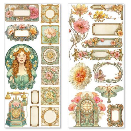 Ciao Bella Artemis Transparent Adhesive Sheets (5pcs) (CBI013) - Postage as per Actual
