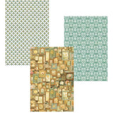 Ciao Bella Artemis A4 Deluxe Paper Gold & Vellum Dual Pack Mixed (6pcs) (CBX007)