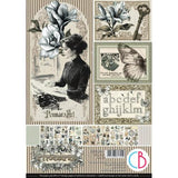 Ciao Bella Typographic A4 Creative Pad (9pcs) (CBCL095)