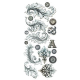 Ciao Bella Typographic Transparent Adhesive Sheets (5pcs) (CBI014)