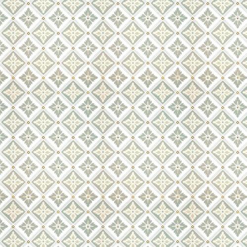Ciao Bella Typographic 6x6 Inch Deluxe Paper Pearl Copper & Vellum Dual Pack Mixed (6pcs) (CBXQ008)