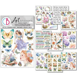 Ciao Bella Daydreams Mixed Media Stickers (10pcs) (MB006)