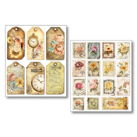 Ciao Bella Reminder Mixed Media Stickers (10pcs) (MB008)