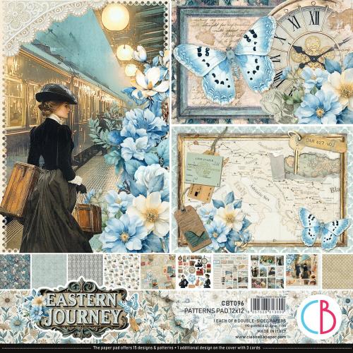 Ciao Bella Eastern Journey 12x12 Inch Patterns Pad (8pcs) (CBT096) - Postage as per Actual