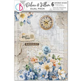 Ciao Bella Eastern Journey A4 Deluxe Paper Silver & Vellum Dual Pack Mixed (6pcs) (CBX009)