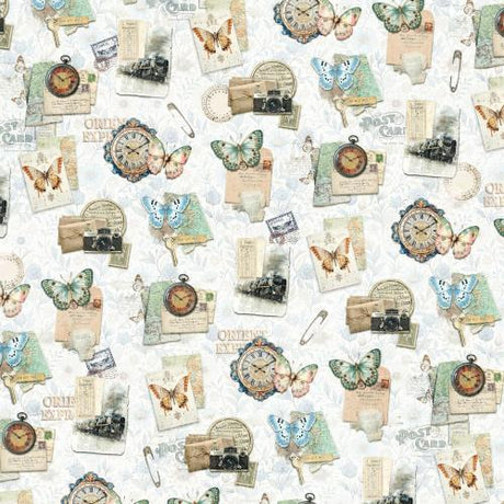 Ciao Bella Eastern Journey 6x6 Inch Deluxe Paper Silver & Vellum Dual Pack Mixed (6pcs) (CBXQ009)