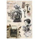 Ciao Bella Typographic A4 Rice Paper Mixed (4pcs) (CBRA011)