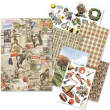 Ciao Bella Sports Days A5 Rice Paper Mixed (8pcs) (CBRS039)