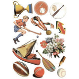 Ciao Bella Sports Days A5 Rice Paper Mixed (8pcs) (CBRS039)