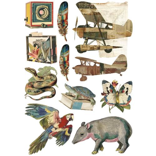 Ciao Bella Jungle Vibes A5 Rice Paper Mixed (8pcs) (CBRS041)