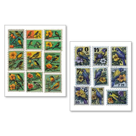 Ciao Bella Faraway Mail Mixed Media Stickers (10pcs) (MB009)