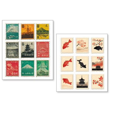 Ciao Bella Faraway Mail Mixed Media Stickers (10pcs) (MB009)