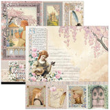 Ciao Bella Courtly Love 12x12 Inch Paper Pad (12pcs) (CBPM097) - Postage as per Actual