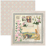Ciao Bella Courtly Love 12x12 Inch Paper Pad (12pcs) (CBPM097) - Postage as per Actual