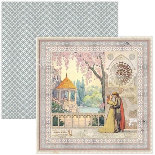 Ciao Bella Courtly Love 12x12 Inch Paper Pad (12pcs) (CBPM097) - Postage as per Actual